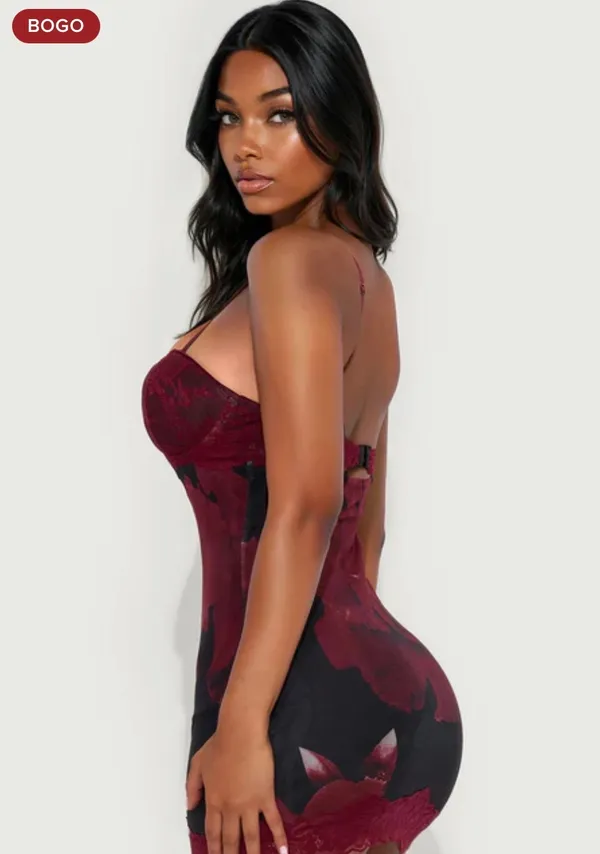 Courtney Mesh Lace Mini Dress - Image 5