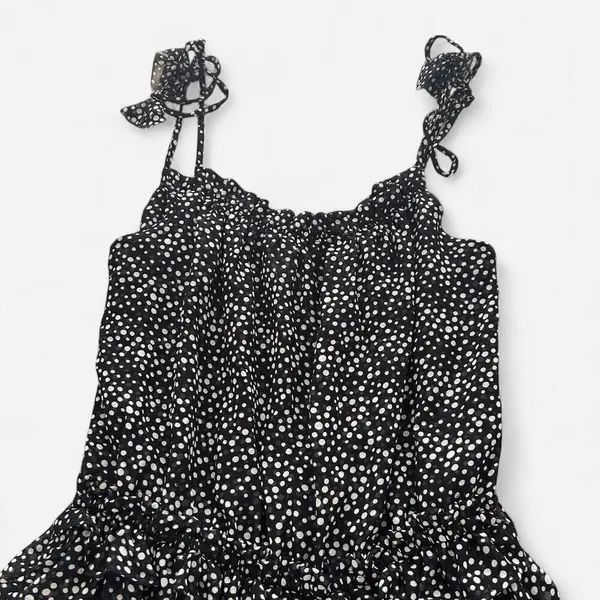Misa Los Angeles Helena Polka Dot romantic girly Mini Dress XS fairy whimsi - Image 7