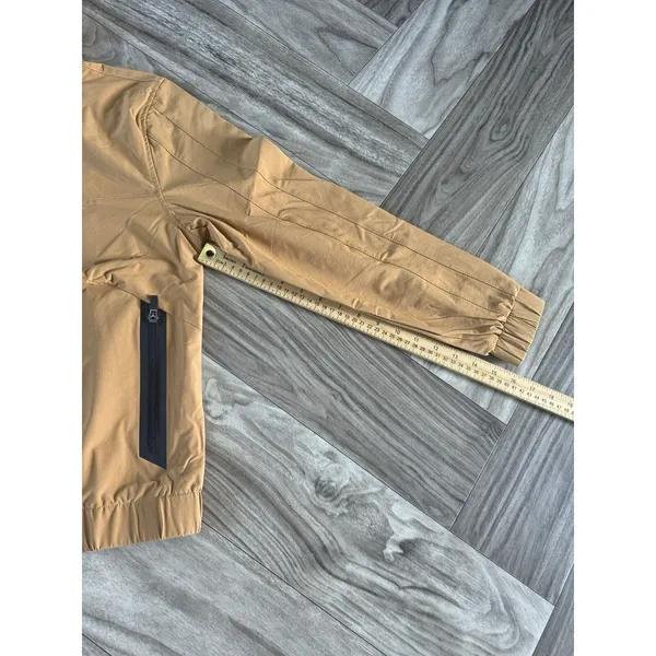 ALPHALETE Women’s EXP Tech Windbreaker- Chestnut, Size XS - Image 6