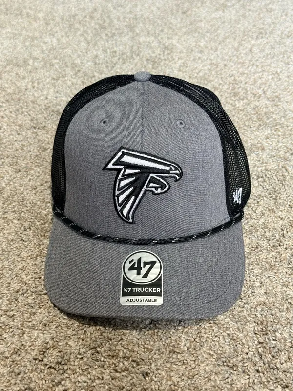 47 Brand New NFL Atlanta Falcons Carbon Strap Rope adjustable Trucker Hat - Image 2