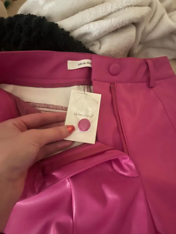 idem Ditto Pink Leather pants - Image 4