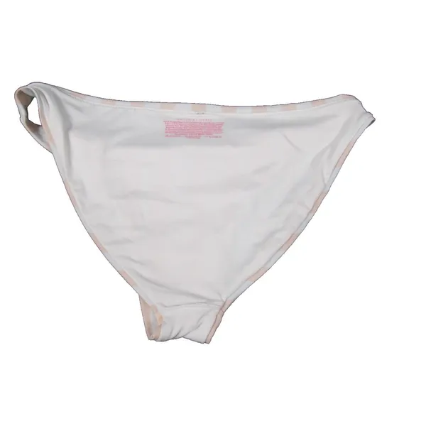 Victoria’s Secret PINK Iconic Stripes Cheeky Bikini Bottoms Pink White | Size L - Image 6