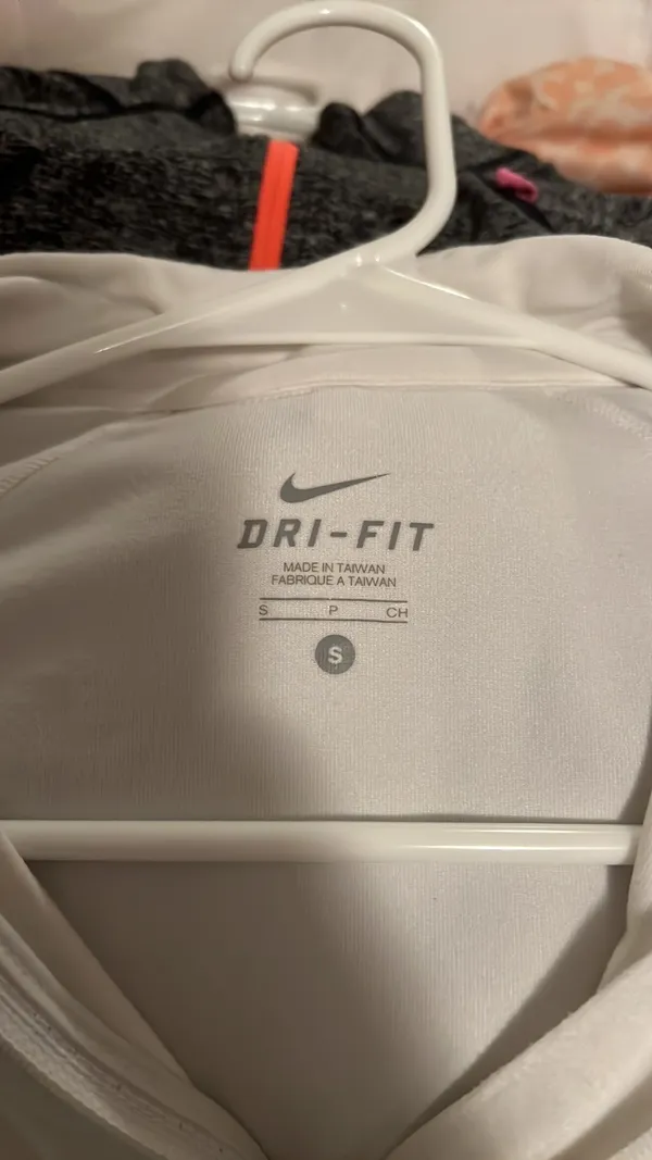 Nike White Athletic Quarter-Zip - Image 3