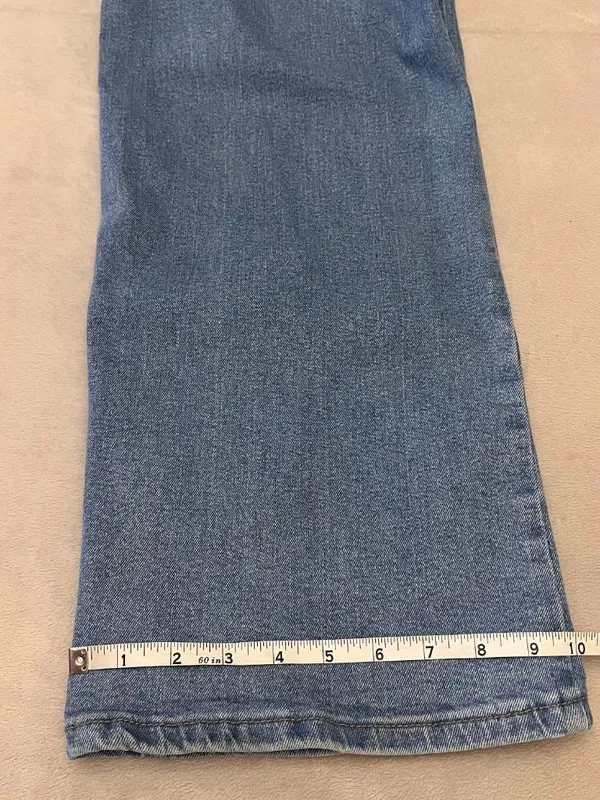 Akira Women's Wide Leg Jeans Size 31 Blue Denim High Rise Casual - Image 10