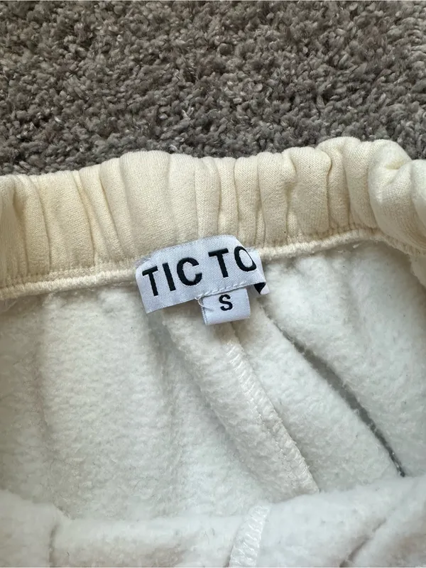 Everyday Cream Fleece Jogger Sweatpants - Image 5