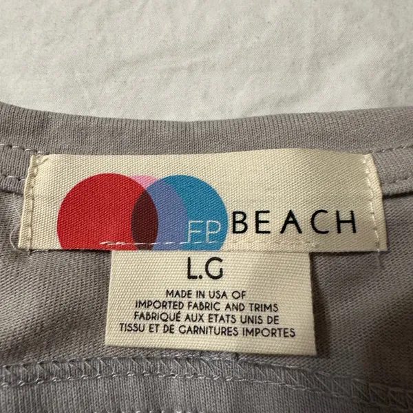 FP Beach Gray Sleeveless Simone Open Back Maxi Dress - NWOT - Size L - Image 10
