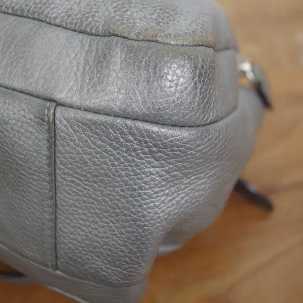 Coach F16529 Penelope Turnlock Silver Leather Satchel - Image 7
