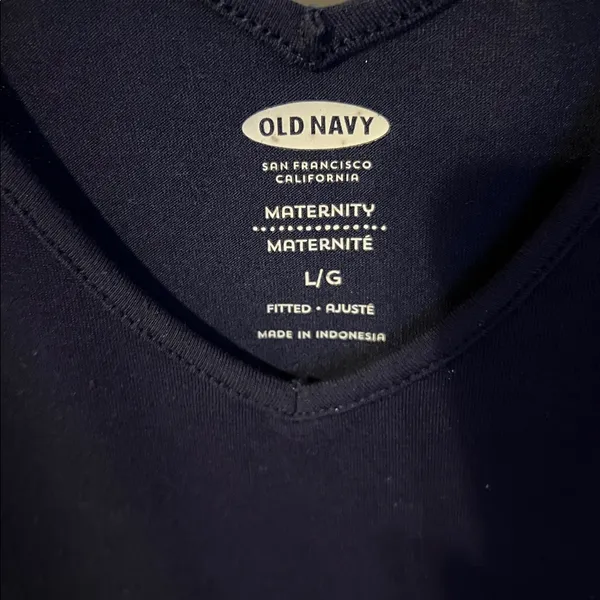 Old Navy Blue Maternity Maxi Dress - Image 2