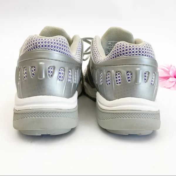 G-Defy Gravity Defyer Athletic Running Walking Shoes Sneakers: Grey/Purple/White - Image 9