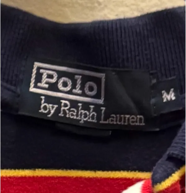 Ralph Lauren Y2K Striped Polo - Image 3