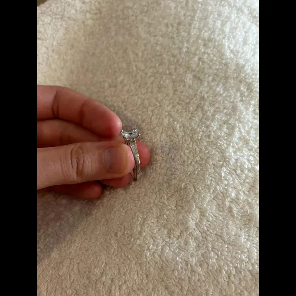 ring band sterling silver 925 beautiful unique size 8.5 - Image 2