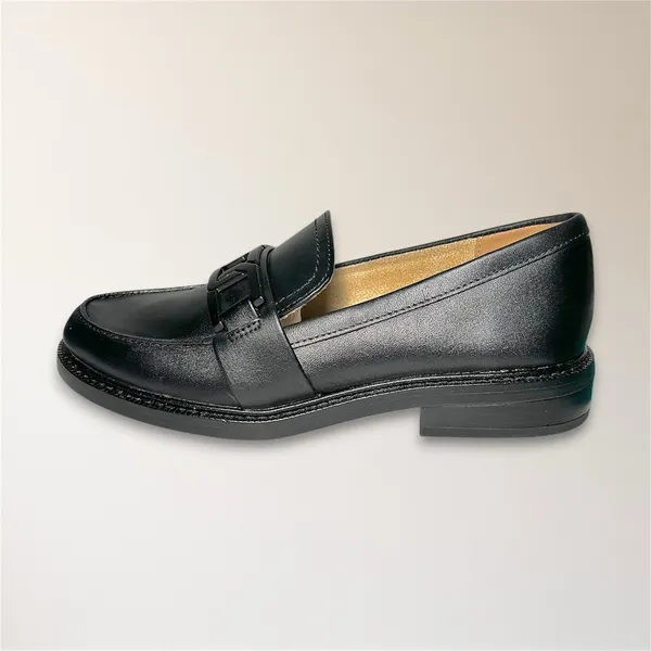 Rockport Harleen Loafer Womens 5M Black Leather Slip On Comfort‎ Dress Shoes NWB - Image 4