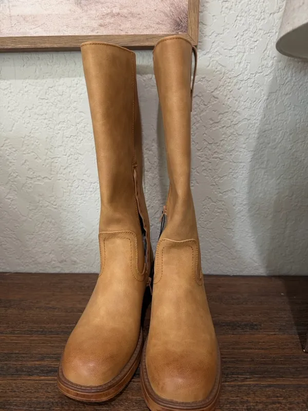 NY&C mid-calf western-style boots women’s western chic , bohemian size 8.5 - Image 4