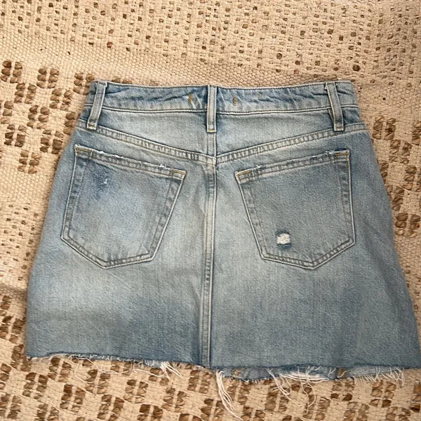 Free People We The Free Denim Mini Skirt - Image 3