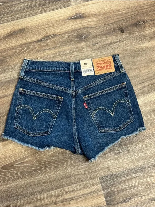 NEW Levi’s 501 Cutoff Button Fly Shorts Women’s 25 - Image 3