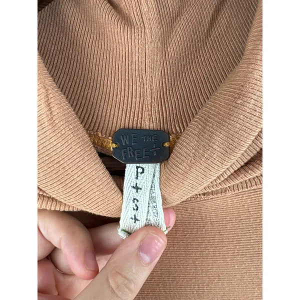 Women’s We The Free Small Tera-Cotta Mock Turtleneck - Image 4
