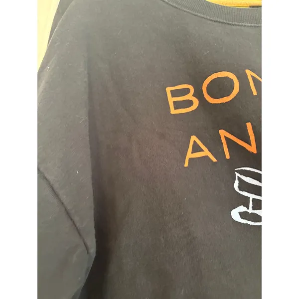 Phthalo Ruth Maeve Black Bonne Annee Sweatshirt Size‎ Large - Image 4