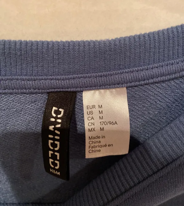 H&M Los Angeles Cropped Sweatshirt - Image 4
