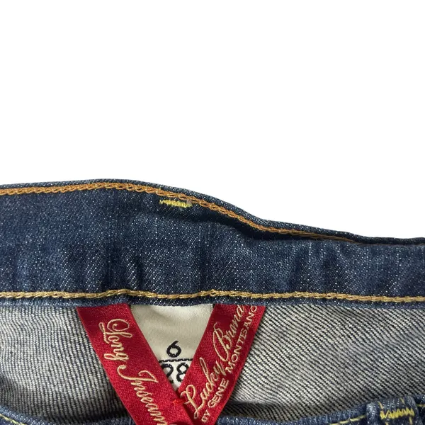 Lucky Brand Y2k Size 28 Long‎ Low Rise Straight Leg Jeans - Image 6
