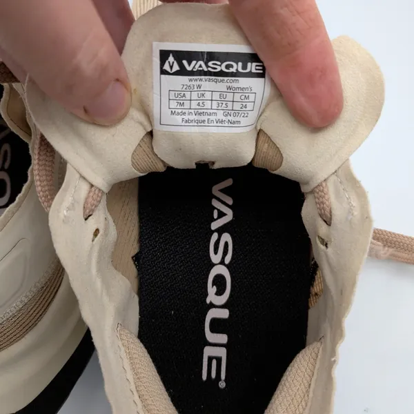 Vasque Here Reconnect Low Womens 7M Tawny Birch Beige Hiking Shoes 7263W‎ - Image 8