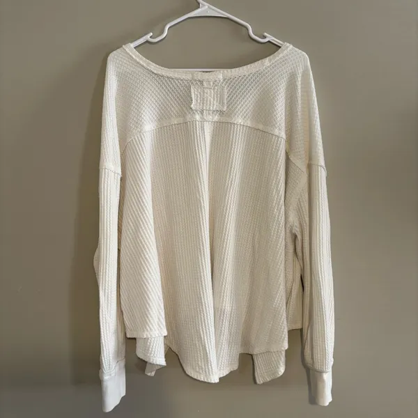 Free People We The Free Coraline White Top - Image 3