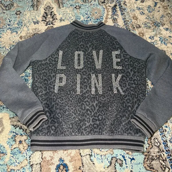 2013 pink bling varsity jacket - Image 3