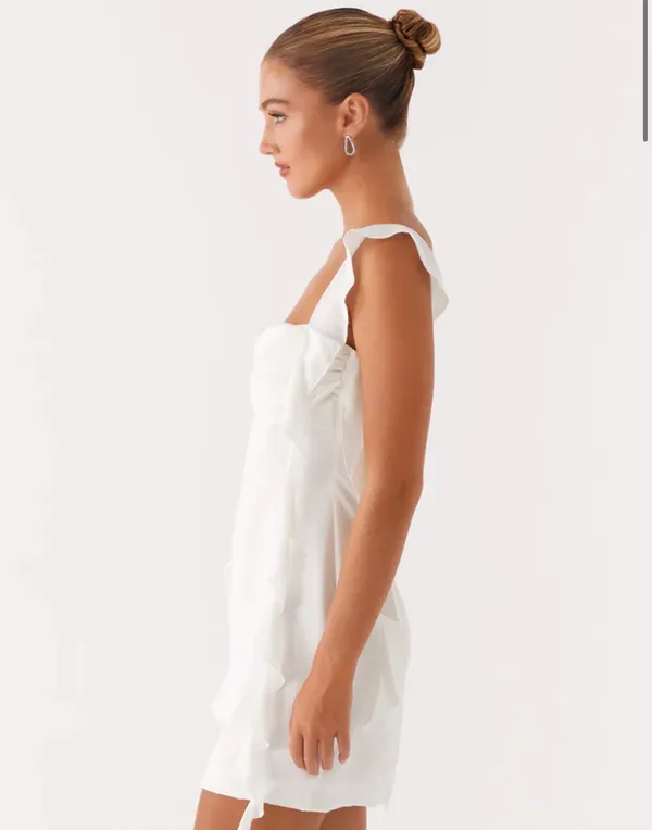 Peppermayo Mini Dress White - Image 2
