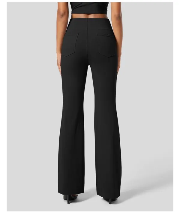 HALARA DayStretch High Rise Pocket Flare Yoga Legging Pants - Image 4