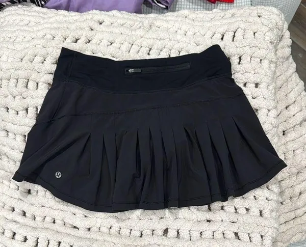 Lululemon Tennis Skirt Black - Image 2