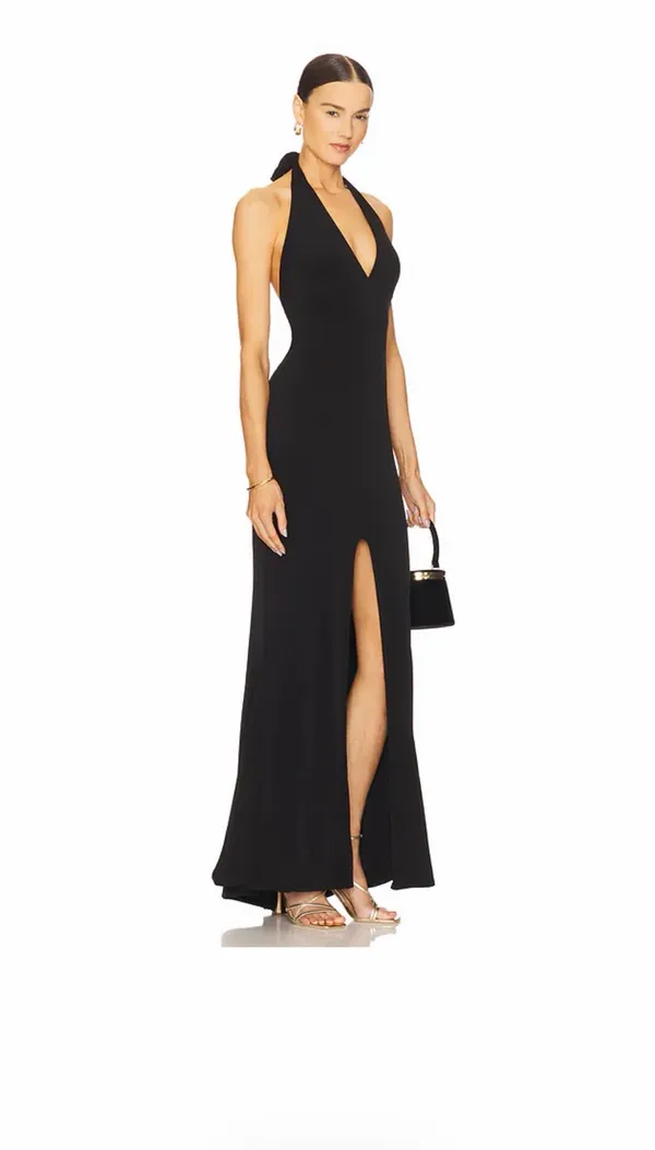 Nookie Illegal Halter Gown - Image 2