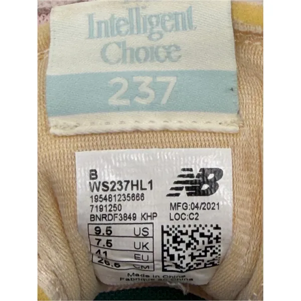 New Balance 237 Sneakers Women 8 Pink Good Retro Mesh Suede Low Top WS237V1 - Image 10