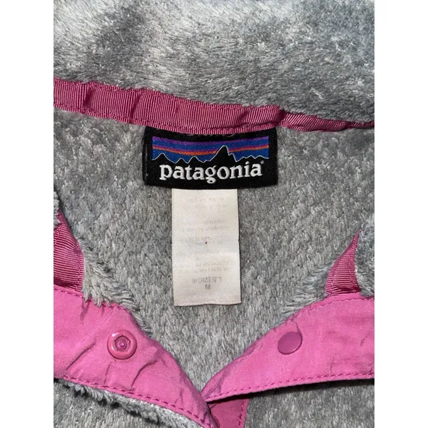 Patagonia Women's Re-Tool‎ Snap-T Fleece Pullover Size Medium - Image 5
