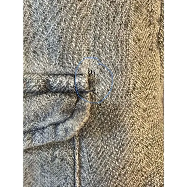 Free People Blue/Gray Dress size XS (3952)Read - Image 5