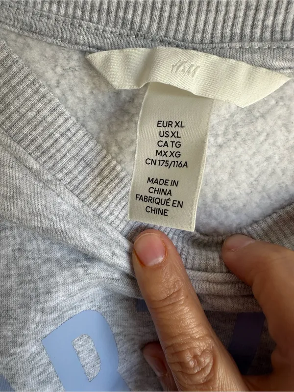 806. H&M womens xl boxy os sweater Portland sail club - Image 2