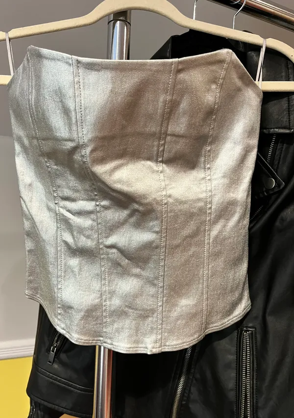 Silver Chrome Top Size M - Image 2