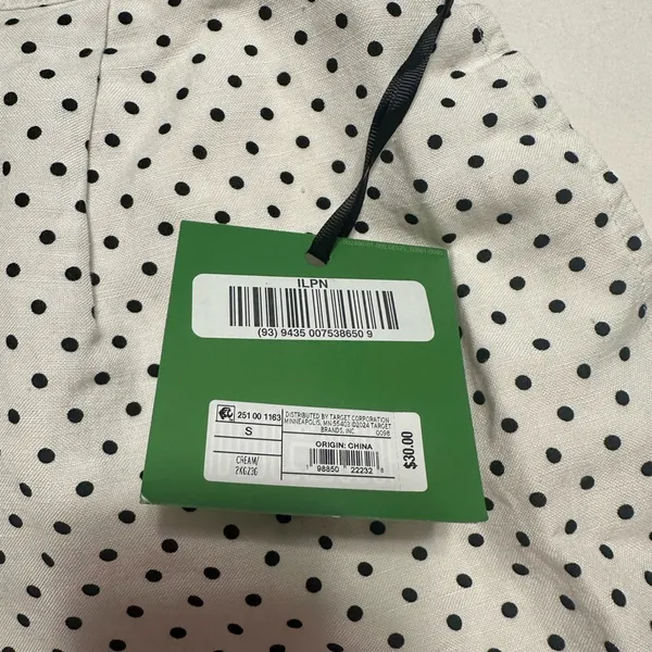NWT Kate Spade White and Black Polka Dot Dress - Image 5