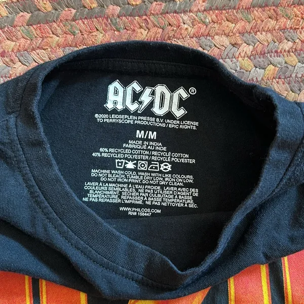 Ac/Dc For Those About To Rock Graphic Band Tee - Image 2