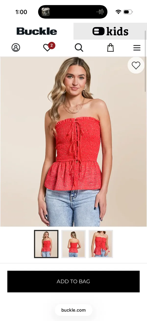 Willow + Root Tube Top S - Image 10