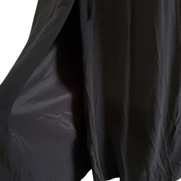 NWT Lulus I'm All Yours Black Ruffled Maxi Dress Size Small Wedding Prom Hoco - Image 8