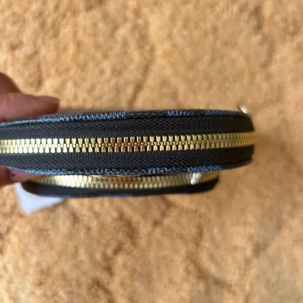 NWT Checkered Blue and Black crossbody bag - Image 3