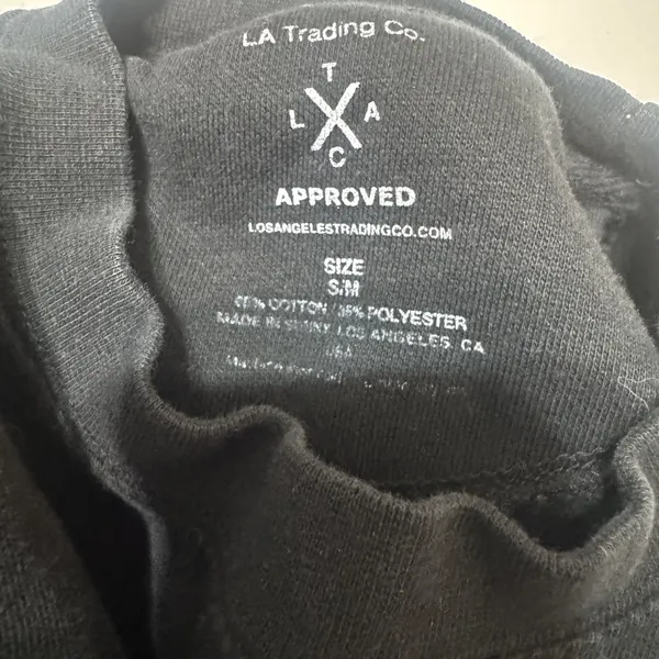 LA/TC Womens Black Sweatshirt Dress like Coco Live like Jackie Act like Audrey M - Image 4