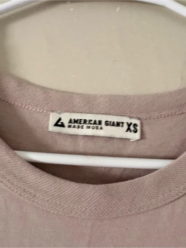 American Giant t shirt dress long XS - Image 2