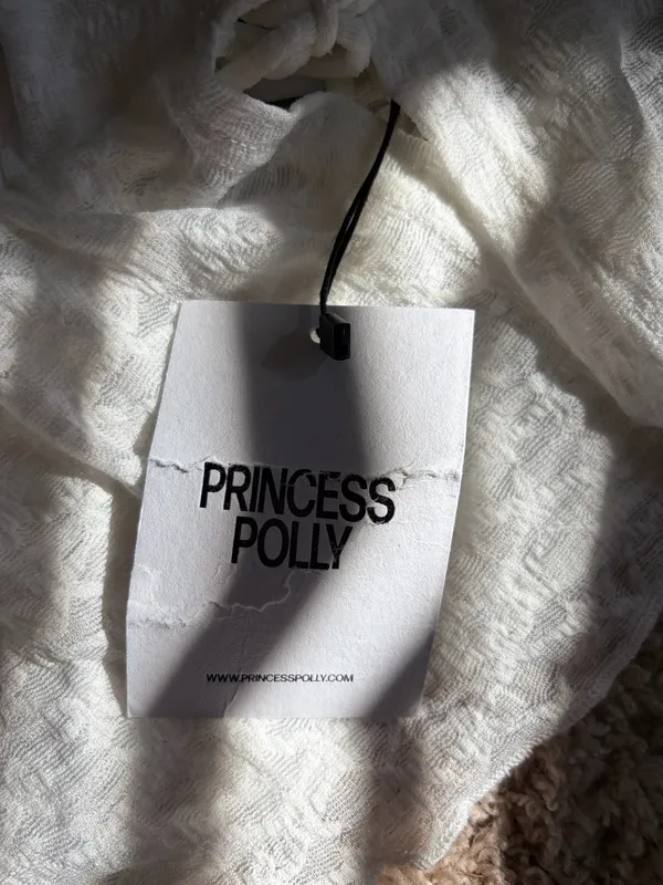 White Princess Polly Top - Image 2