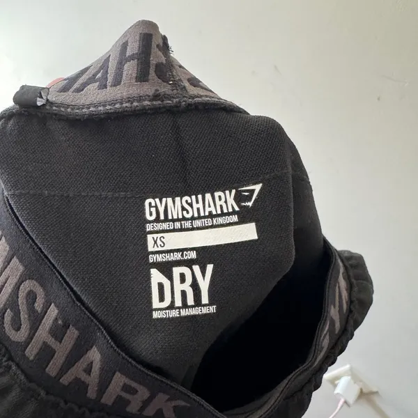 Gymshark Black Compression Leggings - Dry Moisture‎ Management - Image 4