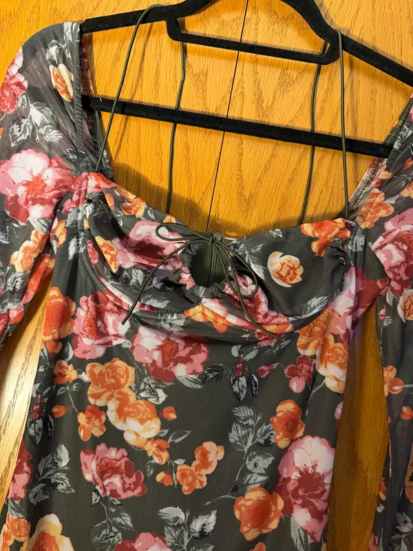 VICI Midi Dress Floral - Image 4