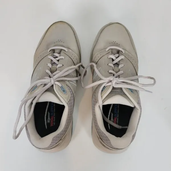 New Balance 928v3 Women's Shoes Rollbar 8D Gray Leather Lace Up Walking Sneakers - Image 4