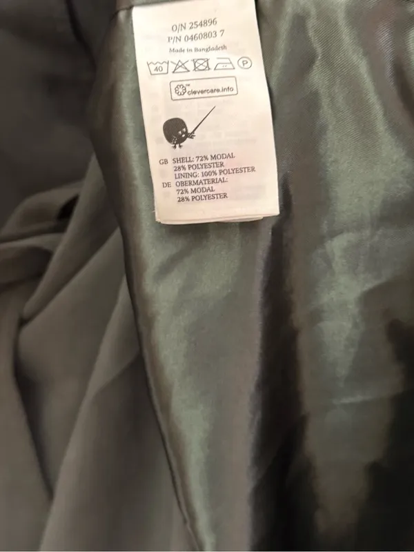 Monki Soft‎ Trench Coat - Image 4