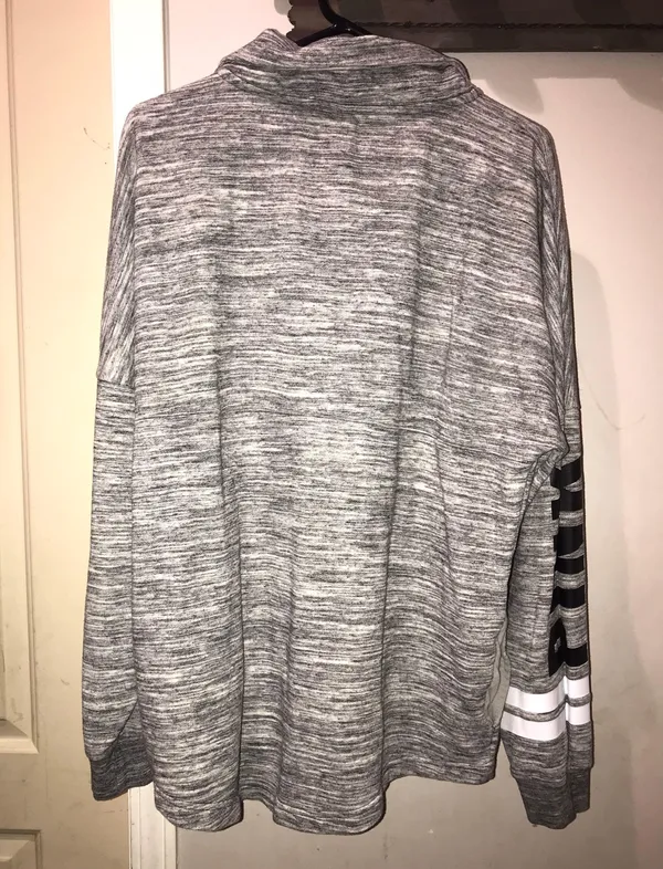 PINK - Victoria's Secret Gray Zip - Image 2
