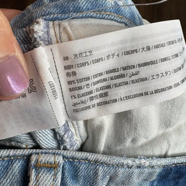 Abercrombie & Fitch Curve Love 90's Relaxed High Rise Jeans - Image 5