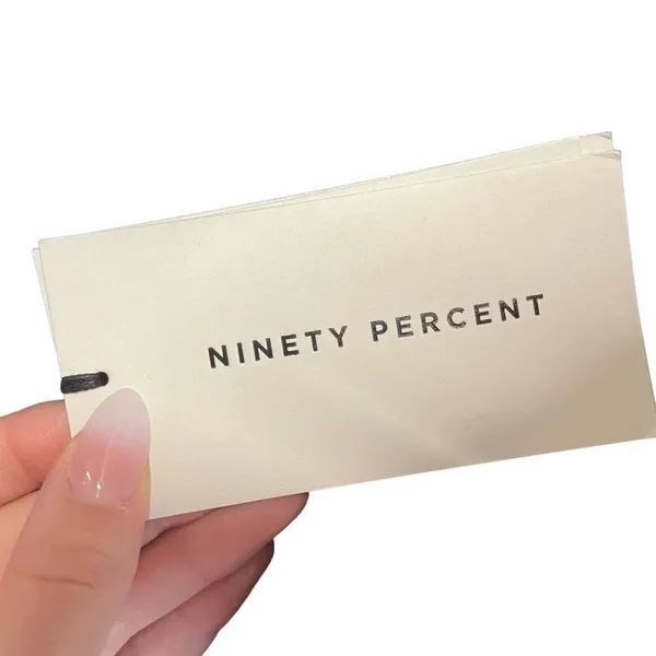 Ninety Percent Compact Organic Cotton Kickflare‎ Pants Black Size Medium - Image 8